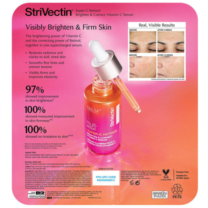 StriVectin Super-C Retinol Brighten And Correct Vitamin C Serum