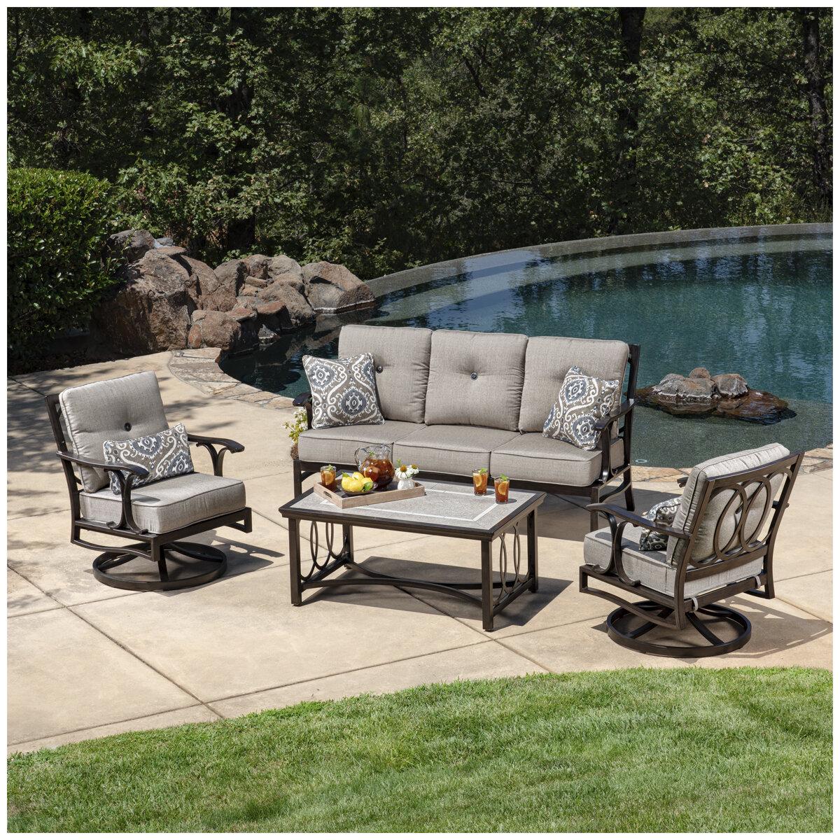 SunVilla Abington Deep Seating 4 Piece Set