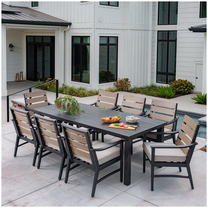 SunVilla Brookwood 9 Piece Dining Set