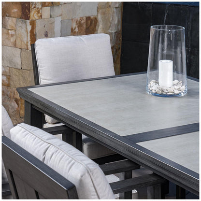 SunVilla Clifton Cushion 7 Piece Dining Set