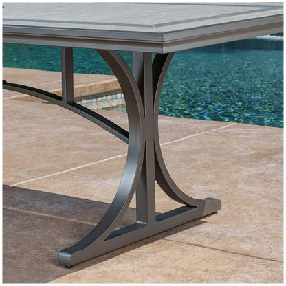 SunVilla Cobalt Woven 9 Piece Dining Set