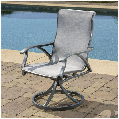 SunVilla Hayden Sling 3 Piece Dining Set