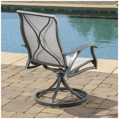 SunVilla Hayden Sling 3 Piece Dining Set