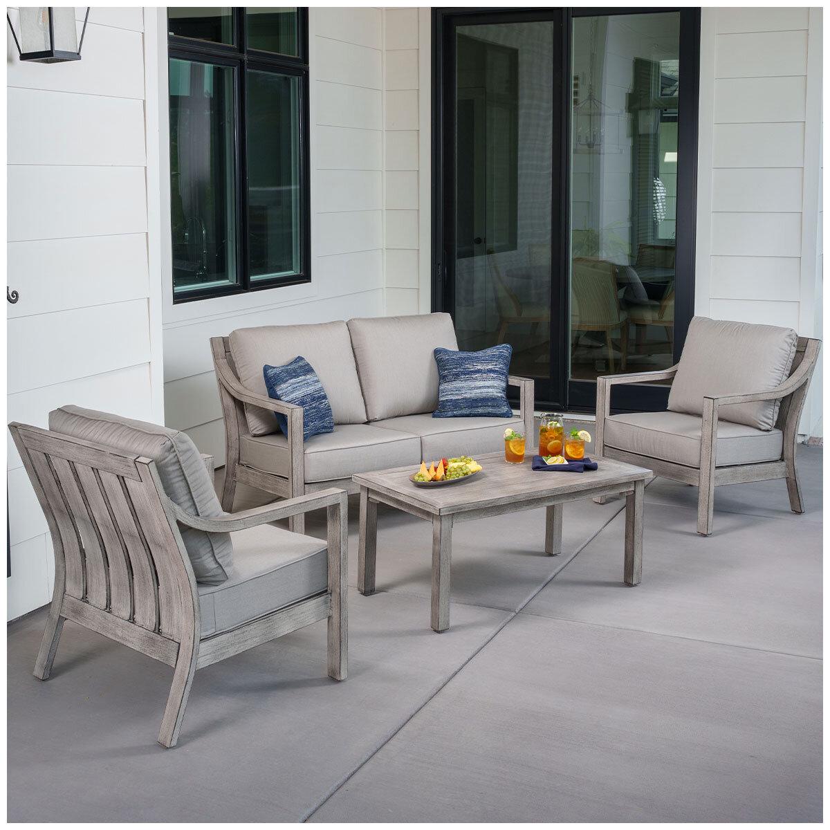 SunVilla Northshore Deep Seating 4 Piece Set