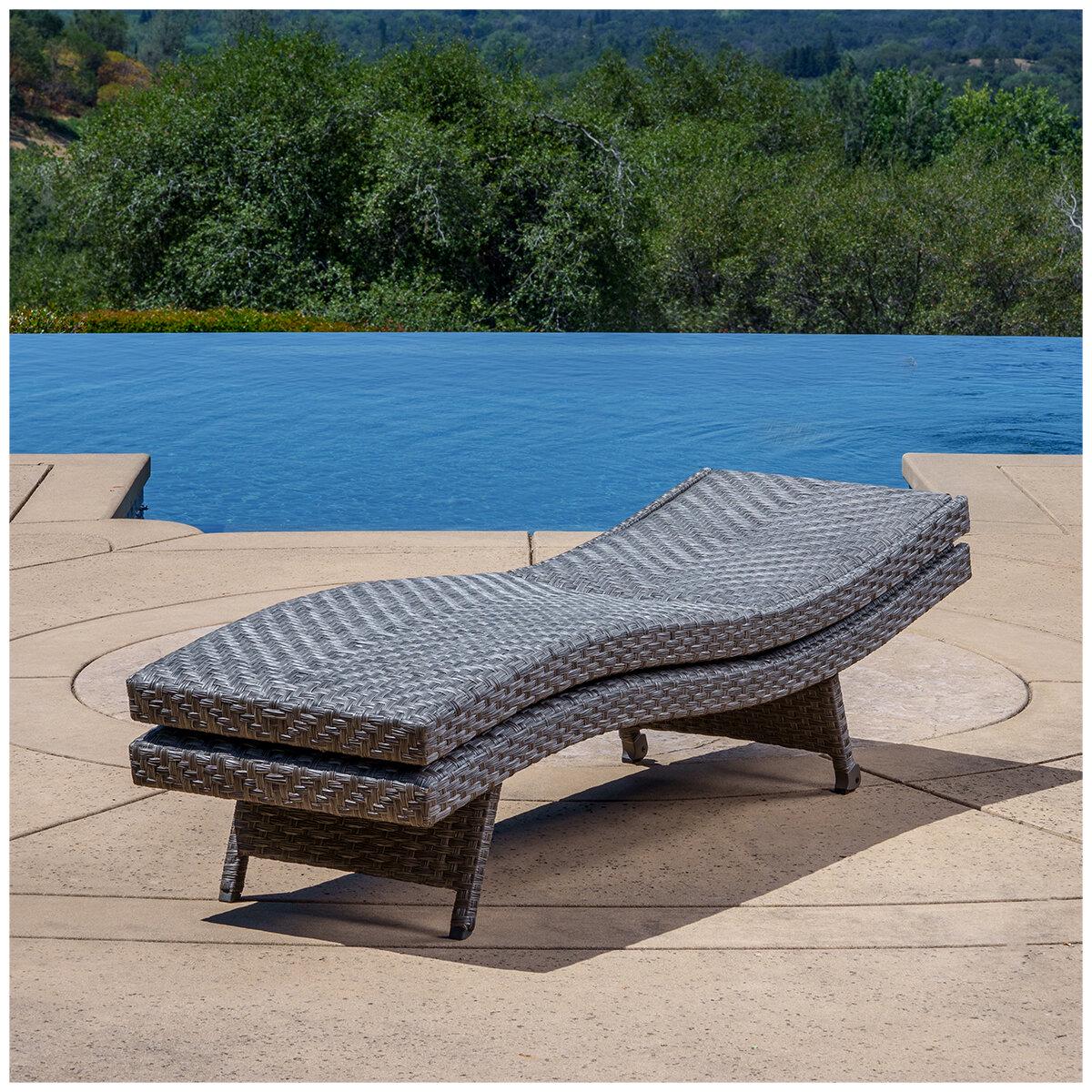 SunVilla Woven Chaise Lounge 2 Pack