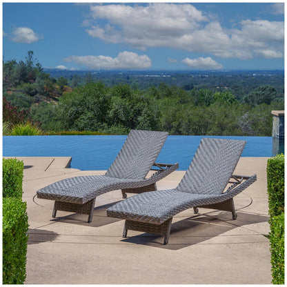 SunVilla Woven Chaise Lounge 2 Pack