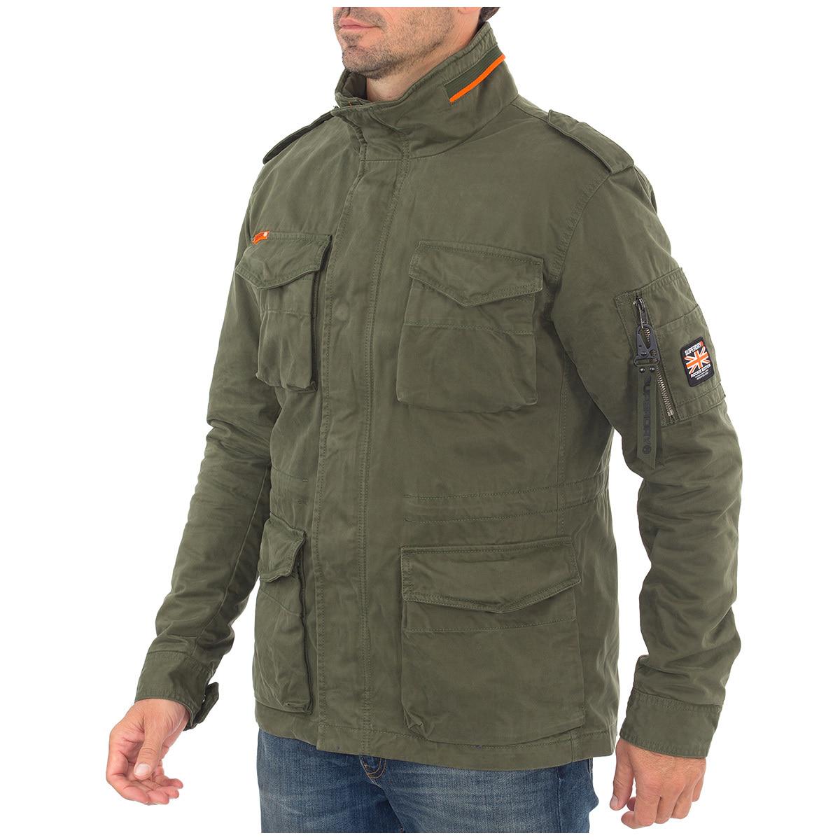 Superdry Men's Classic Rookie 4 Pocket Jacket Deep Depth