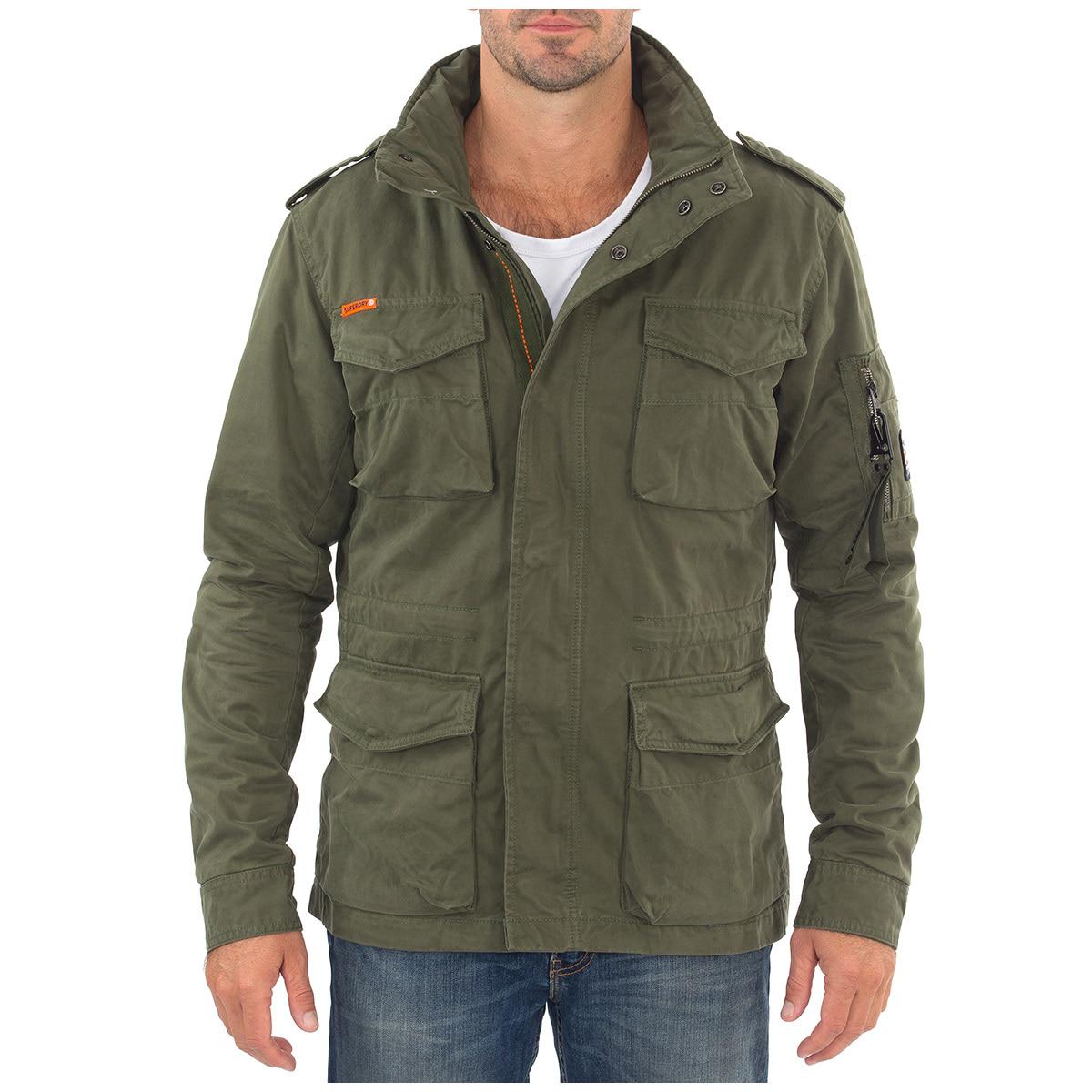 Superdry Men's Classic Rookie 4 Pocket Jacket Deep Depth
