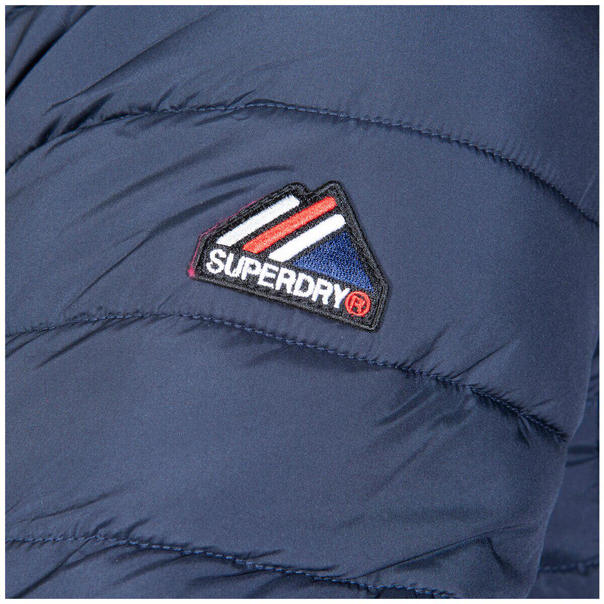 Superdry Men's Hooded Fuji Jacket Navy