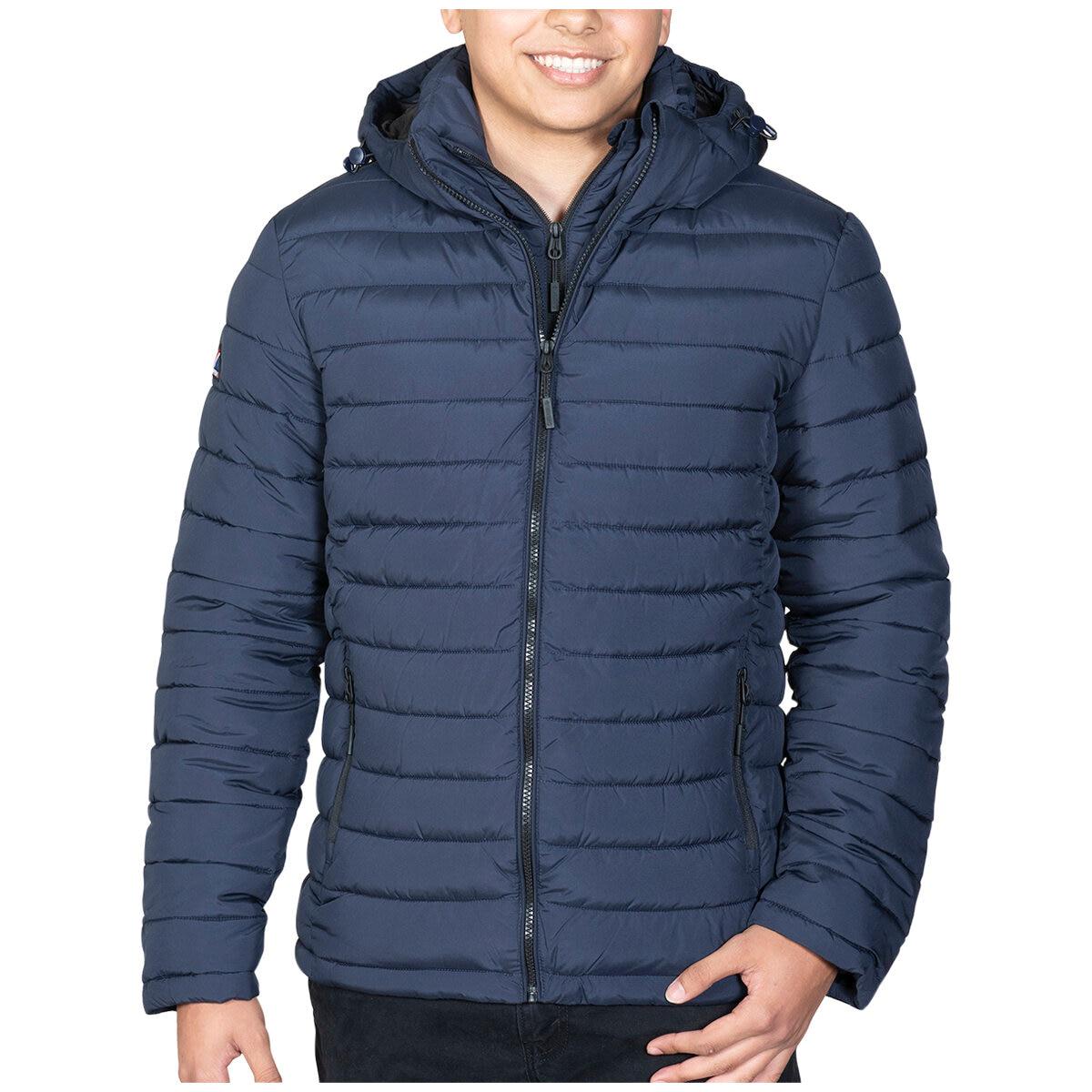 Superdry Men's Hooded Fuji Jacket Khaki