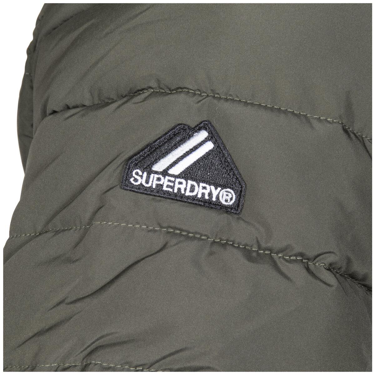 Superdry Men's Hooded Fuji Jacket Khaki