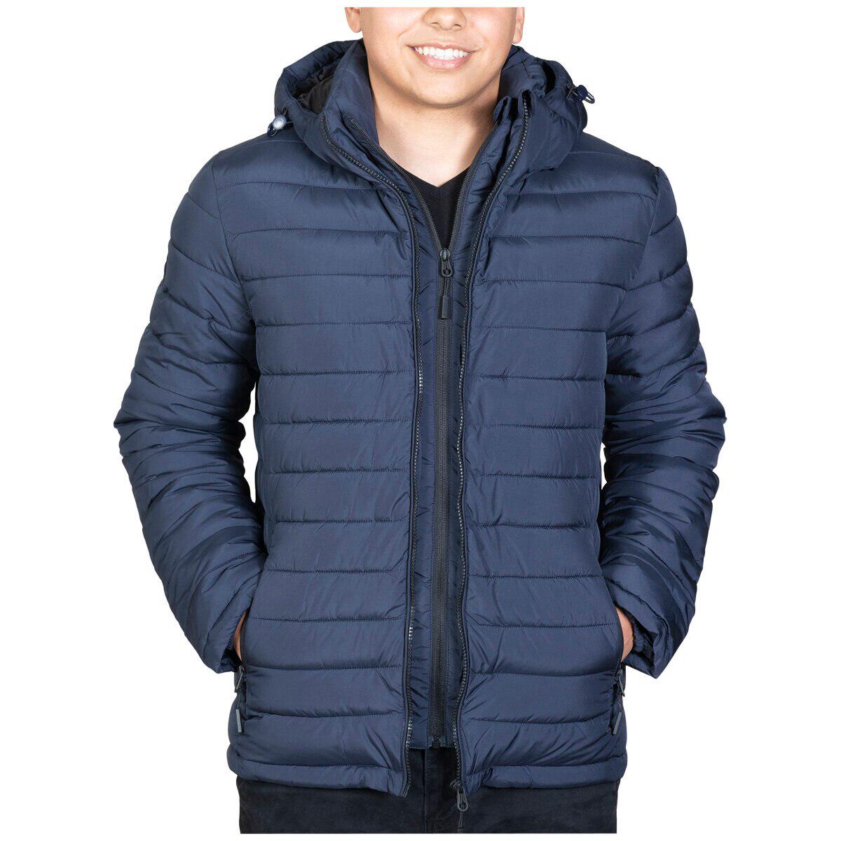 Superdry Men's Hooded Fuji Jacket Navy