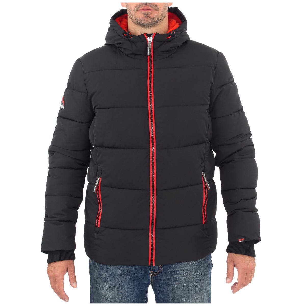Superdry Men's Sports Puffer Jacket Black
