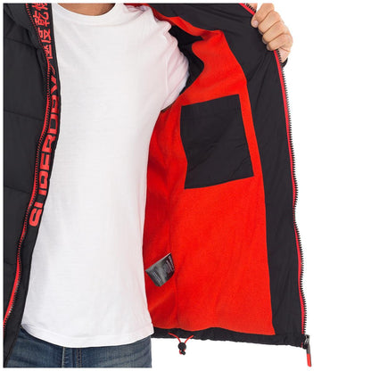 Superdry Men's Sports Puffer Jacket Black