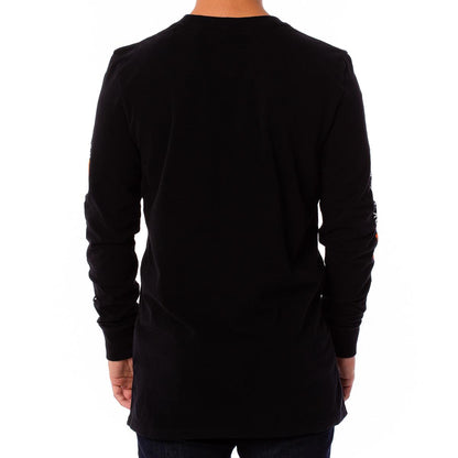 Superdry Men's long sleeve oversize Tee Black