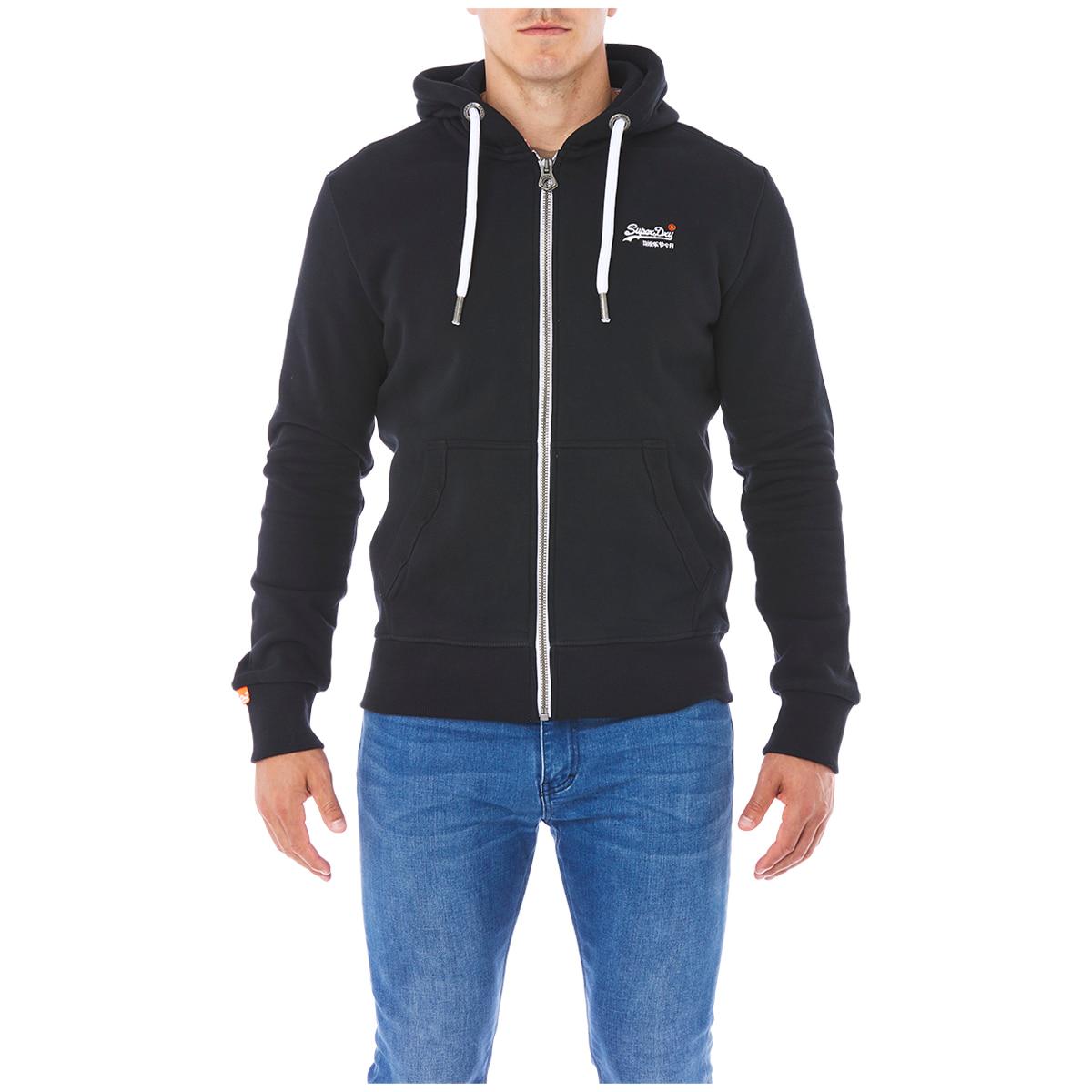 Superdry Mens Orange Label Hoodie