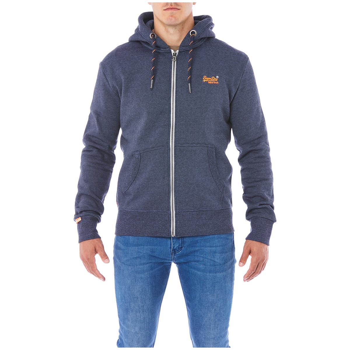 Superdry Mens Orange Label Hoodie