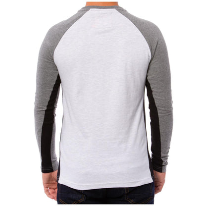 Superdry Vintage Logo Raglan Long Sleeve T-Shirt Grey