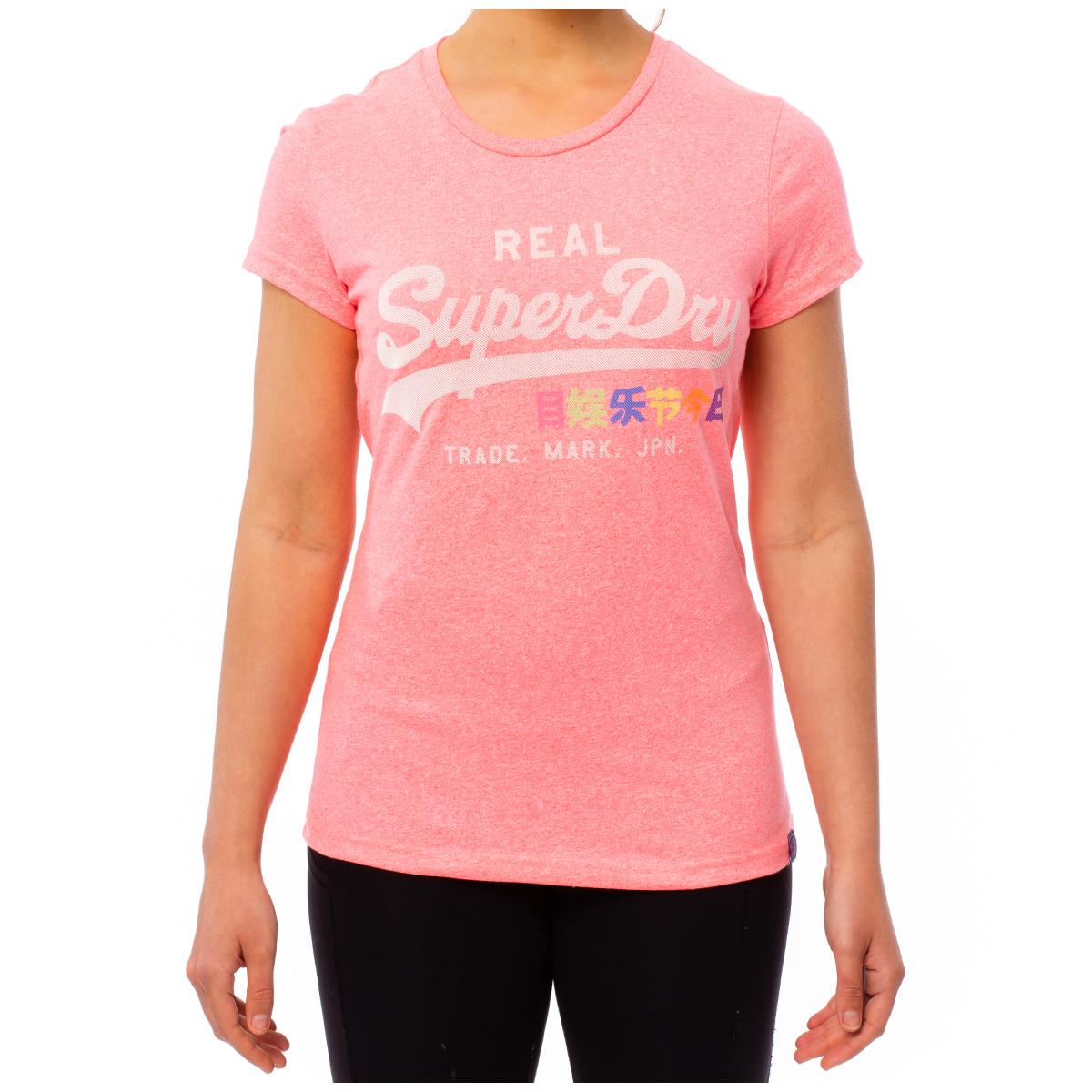 Superdry Women's Graphic Tee Ice Marle
