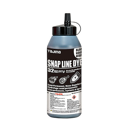 TAJIMA 900G 32OZ Snap Line Dye - Black PLC3-BK900