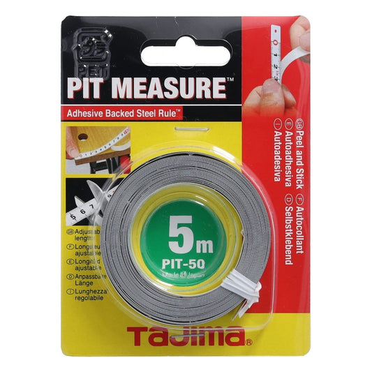 TAJIMA Pit Measure Adhesive Tape 5 m