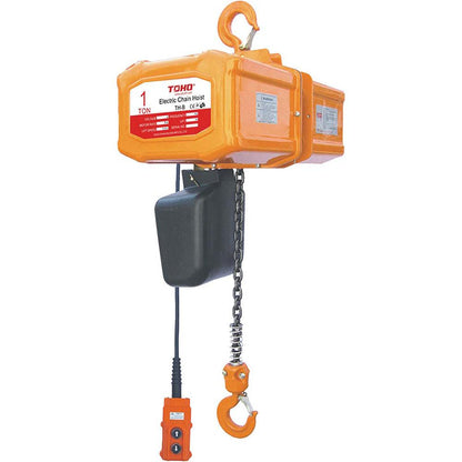 TOHO 2ton 6m 240V Single Phase Electric Chain Hoist TECH0206