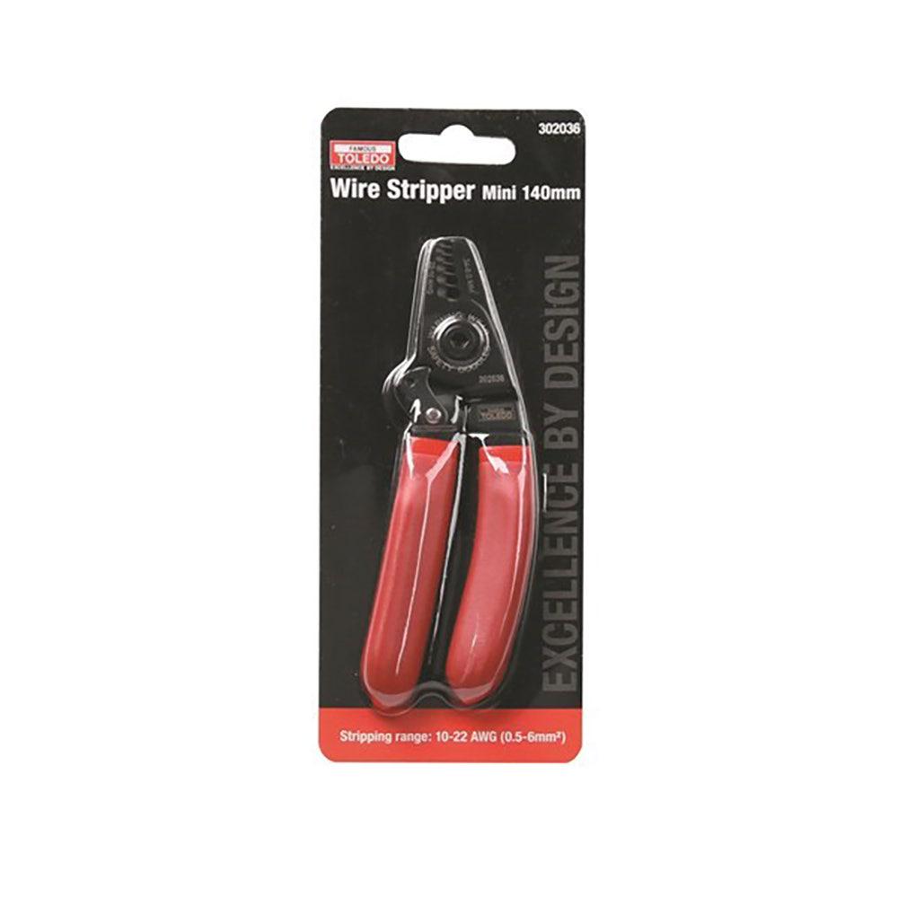TOLEDO 140mm Mini Wire Stripper 302036
