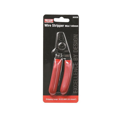 TOLEDO 140mm Mini Wire Stripper 302036