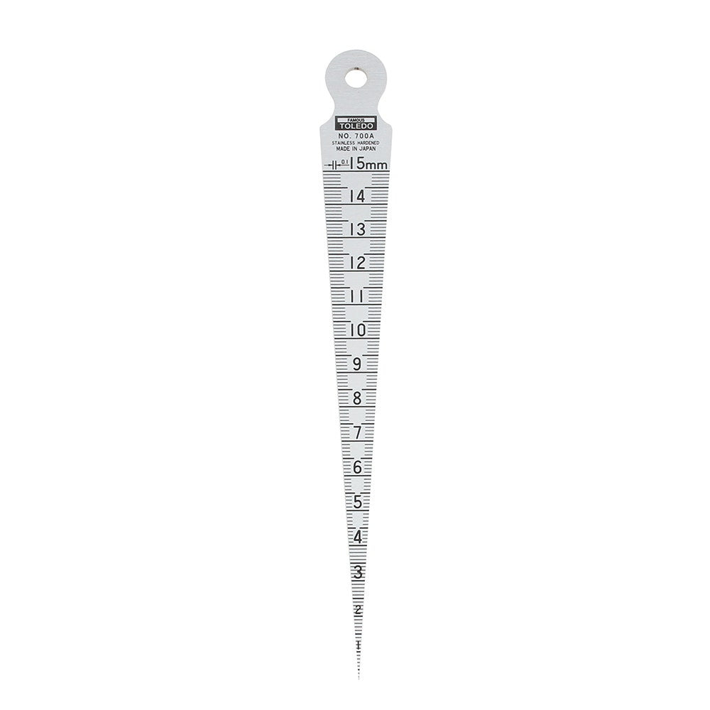 TOLEDO 1-15mm Taper Gauge 700A