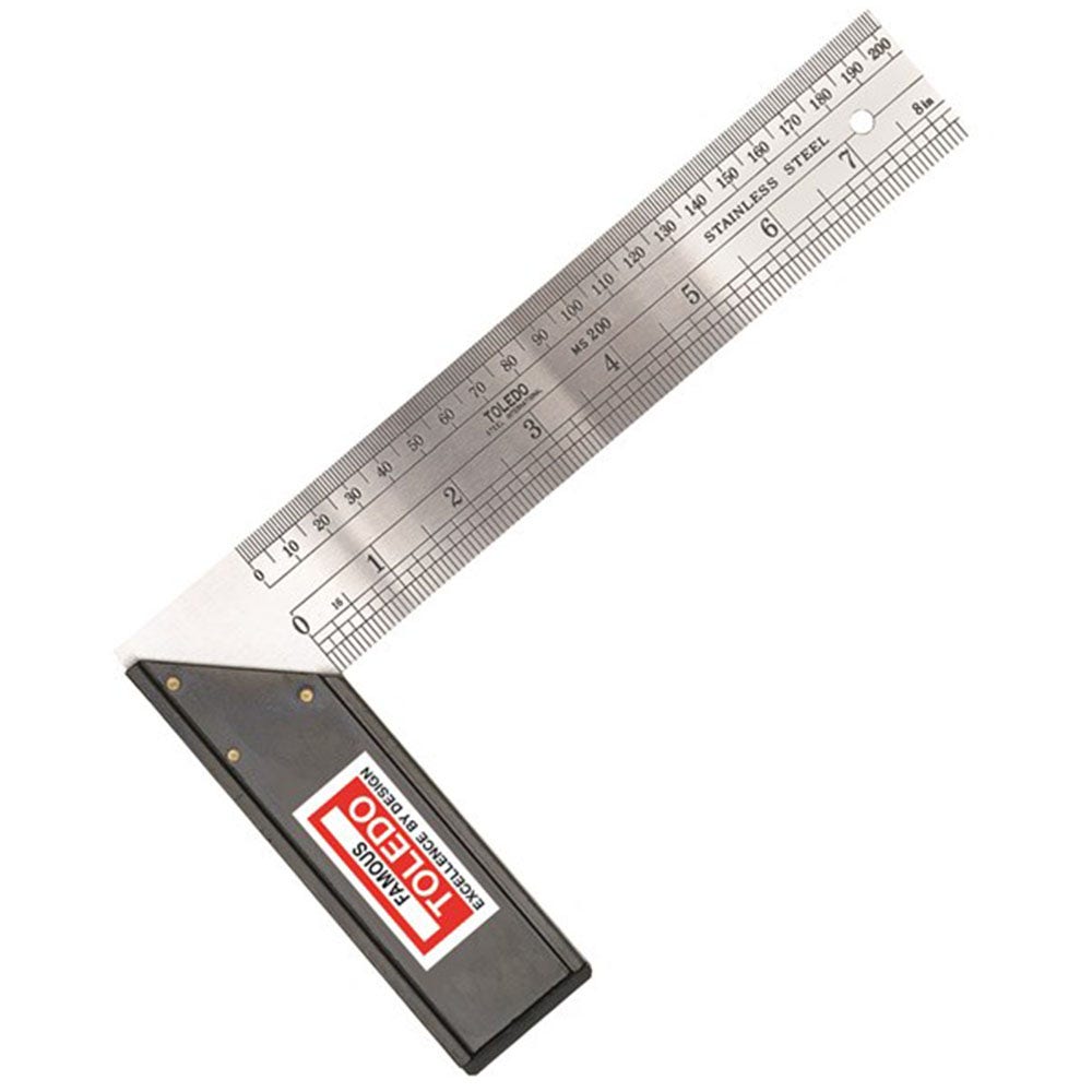 TOLEDO 200mm Steel Blade Square Mitre MS200