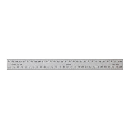 TOLEDO 300mm Double-Sided Metric and Imperial Stainless Steel Rule ST300ME12