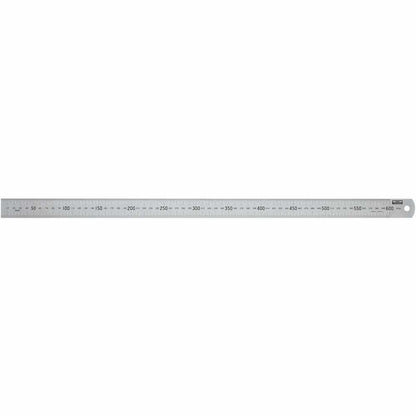 TOLEDO 600mm Double Sided Metric and Imperial Stainless Steel Rulers 60024