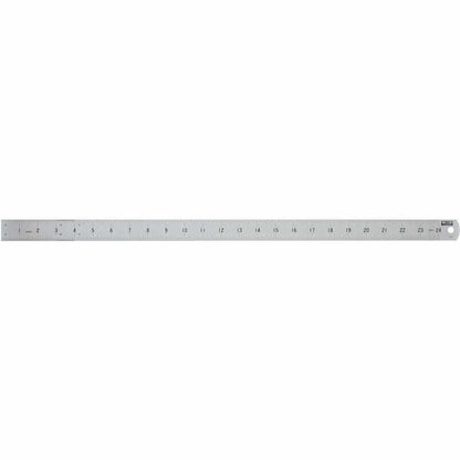 TOLEDO 600mm Double Sided Metric and Imperial Stainless Steel Rulers 60024