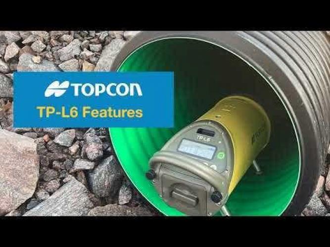 TOPCON Pipe Laser Level - Red TP-L6WB 103443710