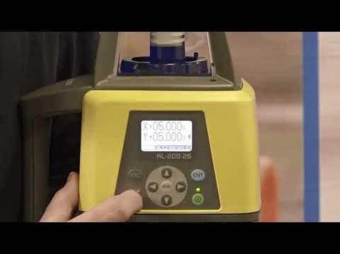 TOPCON RL-200 2S Dual Grade Rotating Laser (Rechargeable STANDARD - LS-80X Receiver and Remote Control) 314920853