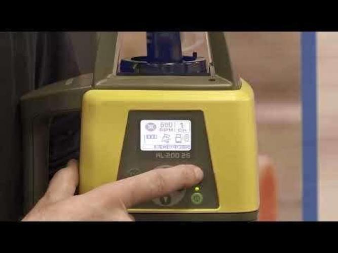 TOPCON RL-200 2S Dual Grade Rotating Laser (Rechargeable STANDARD - LS-80X Receiver and Remote Control) 314920853
