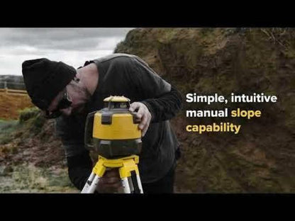 TOPCON RL-H5A Rotary Laser with Slope Dry Battery with Premium LS100D Receiver 1021200-17