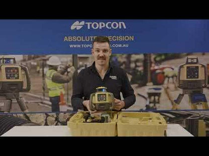 TOPCON RL-H5A Rotary Laser with Slope Rechargeable with Premium LS100D Receiver 1021200-10
