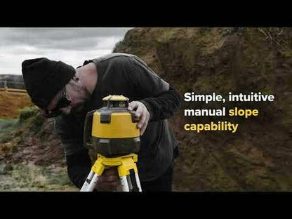 TOPCON RL-H5A Rotary Laser with Slope Rechargeable with Premium LS100D Receiver 1021200-10