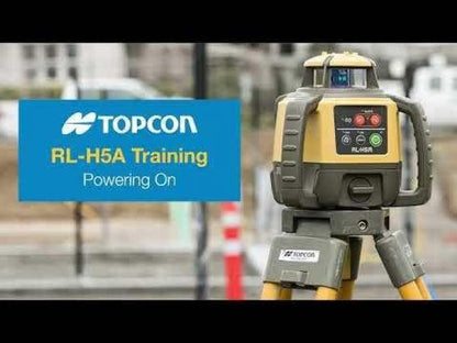 TOPCON RL-H5A Rotary Laser with Slope Dry Battery with Premium LS100D Receiver 1021200-17