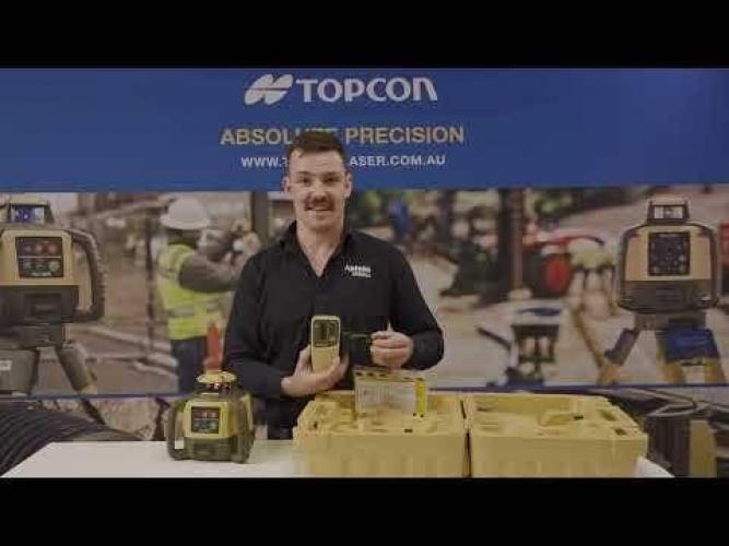 TOPCON RL-H5A Rotating Laser Dry Battery with LS-80X Receiver 1021200-45