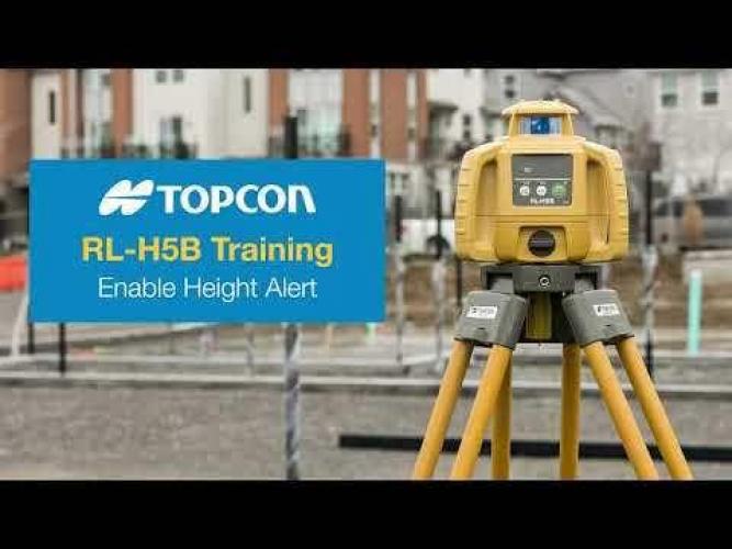 TOPCON RL-H5B Rotary Laser Dry Battery with Standard LS-80X Receiver 1021200-71