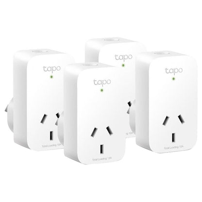 TP-Link TAPO Smart Plug 4 Pack White TAPO-P100
