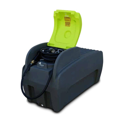 TRANS TANK INTERNATIONAL 400L DieselCaptain Portable Diesel Fuel Tank Pod (Slimline) I-07281