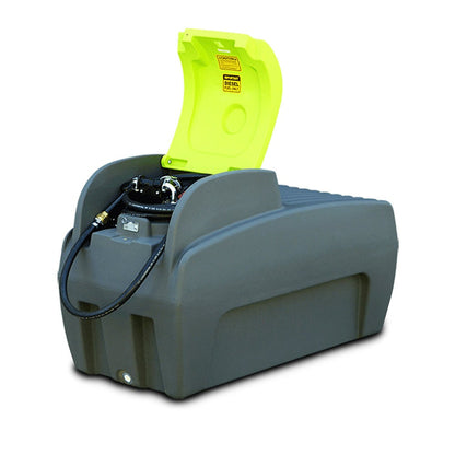 TRANS TANK INTERNATIONAL 300L DieselCaptain Portable Diesel Fuel Tank Pod (Slimline) I-07279