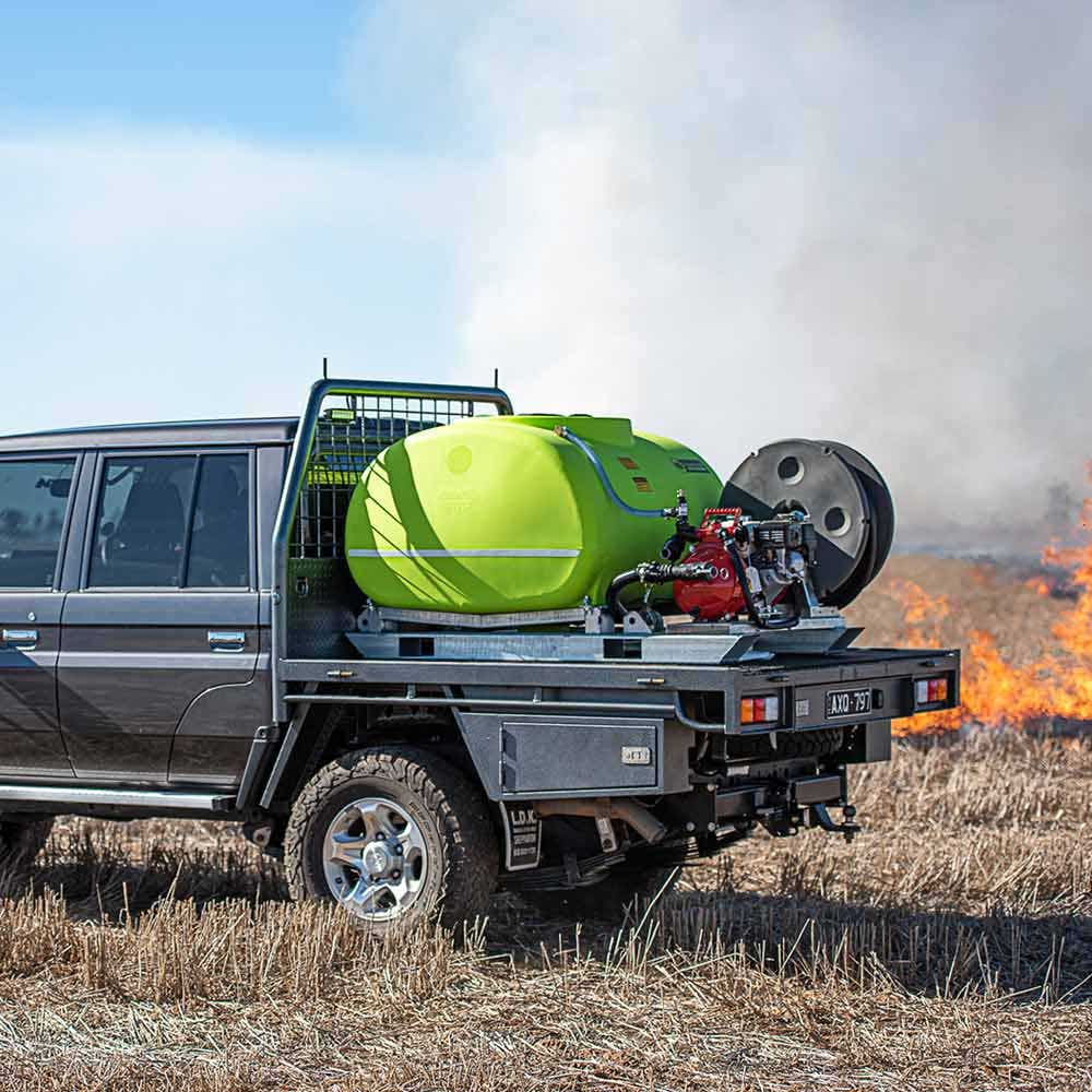 TRANS TANK INTERNATIONAL 500L FireAttack Deluxe Slip-On Skid Fire Fighting Unit I-06040