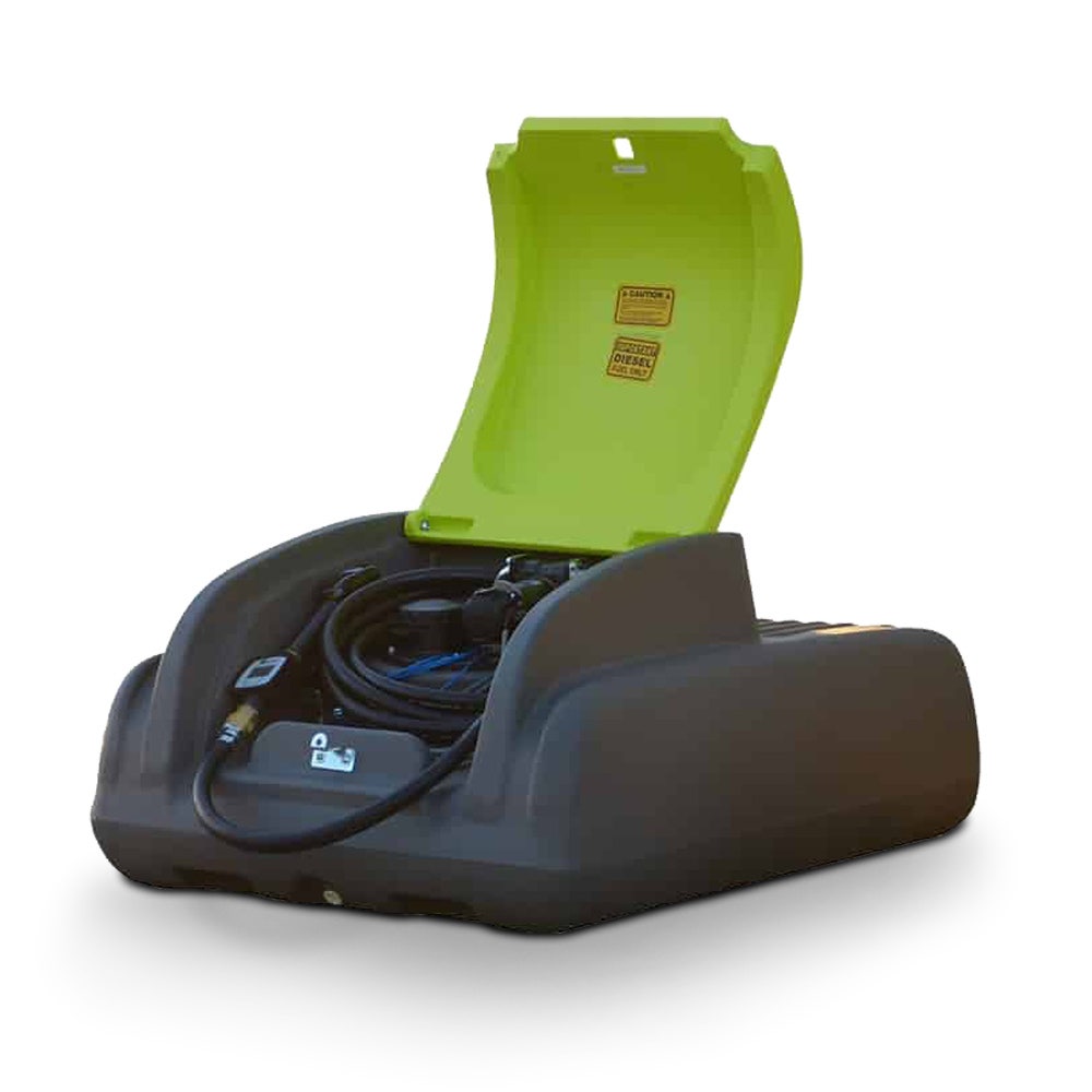TRANS TANK INTERNATIONAL 200L DieselCaptain Portable Diesel Fuel Tank Pod (Low-Profile) I-00925