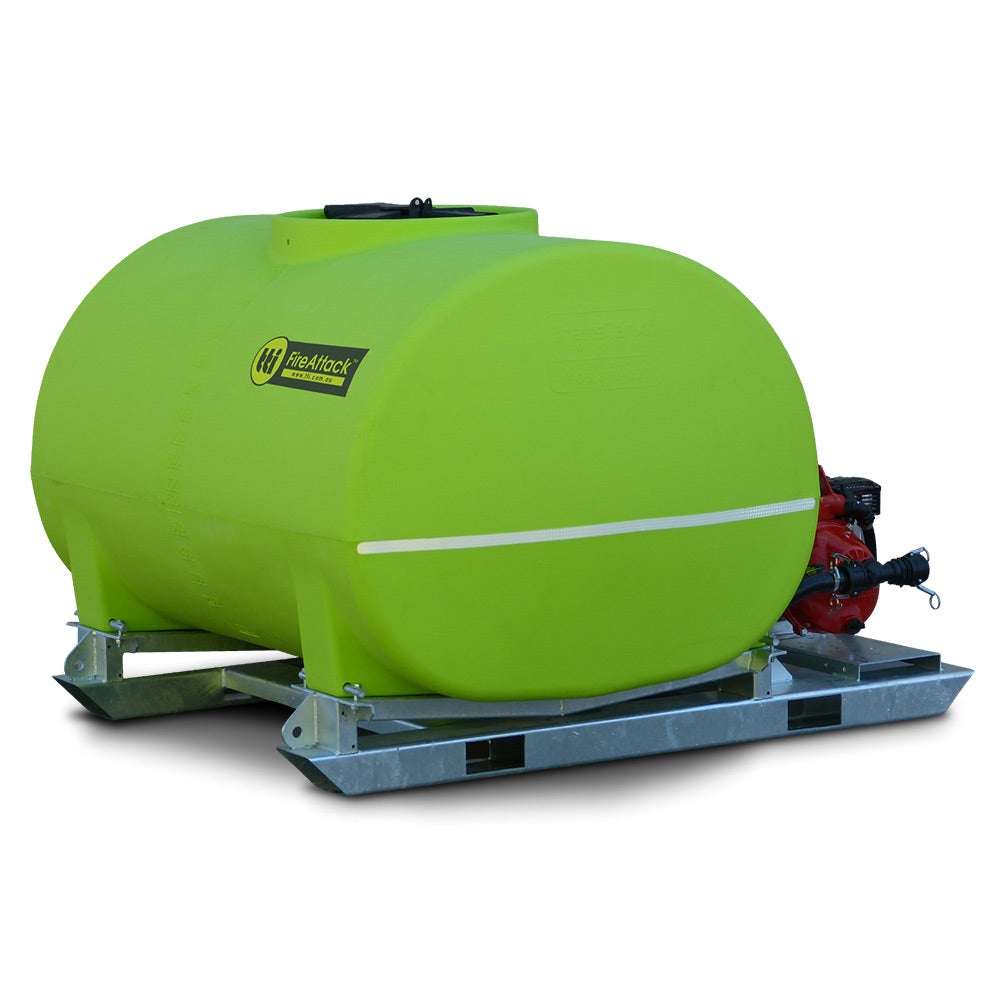 TRANS TANK INTERNATIONAL 1500L FireAttack Deluxe Slip-On Skid Fire Fighting Unit I-06050