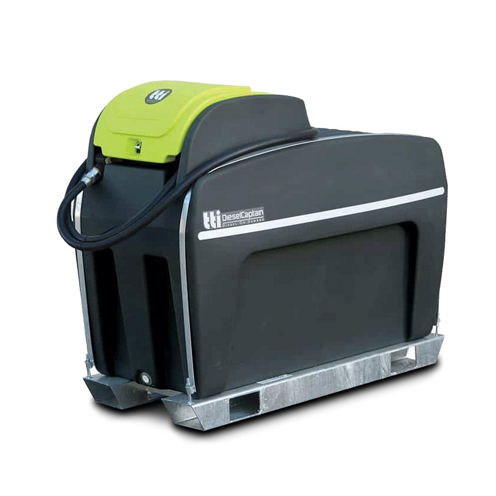 TRANS TANK INTERNATIONAL 300L DieselCaptain Portable Diesel Fuel Tank Pod (Slimline) I-07279