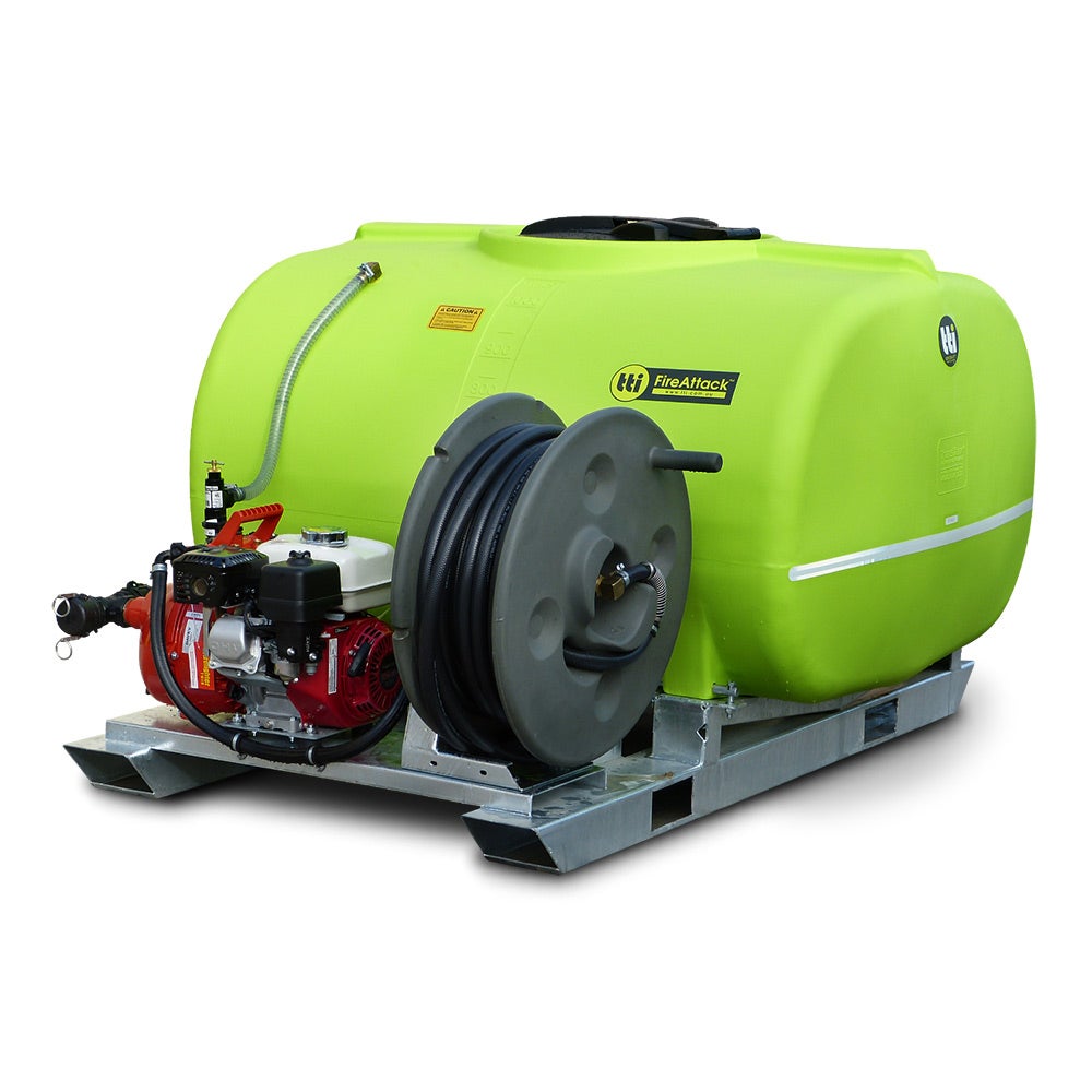 TRANS TANK INTERNATIONAL 1000L FireAttack Deluxe Slip-On Skid Fire Fighting Unit I-06046